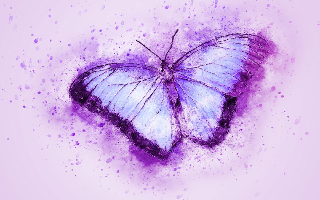 Akvarell; Fjärilar och insekter. (28 april-19 maj)