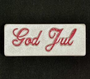 god jul bricka